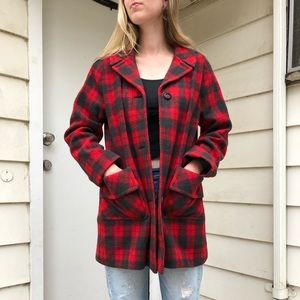 Vintage Plaid Jacket
